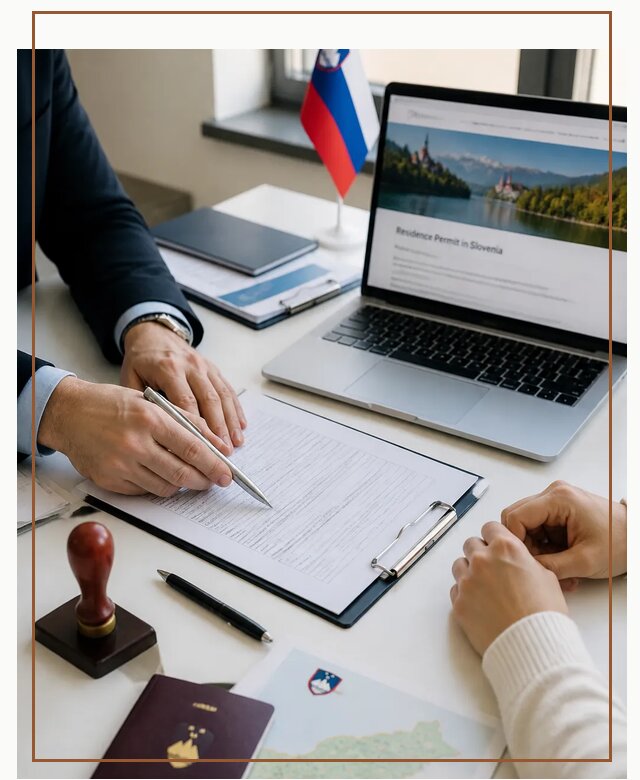 Оформление вида на жительство в Словении под ключ в Чехове